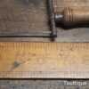 Vintage Coping Saw With 6” Blade Beechwood Handle - Good Condition