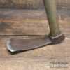 Antique French Hand Adze With Hardwood Handle - Sharpened Honed