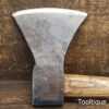 Antique Timber Splitting Hand Axe 4” Cutting Edge - Ready To Use