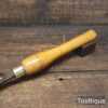 Vintage W. Marples & Sons 1 1/8” Woodturning Roughing Out Gouge Chisel