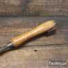 Vintage R. Melhuish ¾” Skew Flat Woodturning Chisel - Good Condition