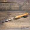 Vintage W. Marples ⅜” Woodturning Gouge Chisel - Good Condition