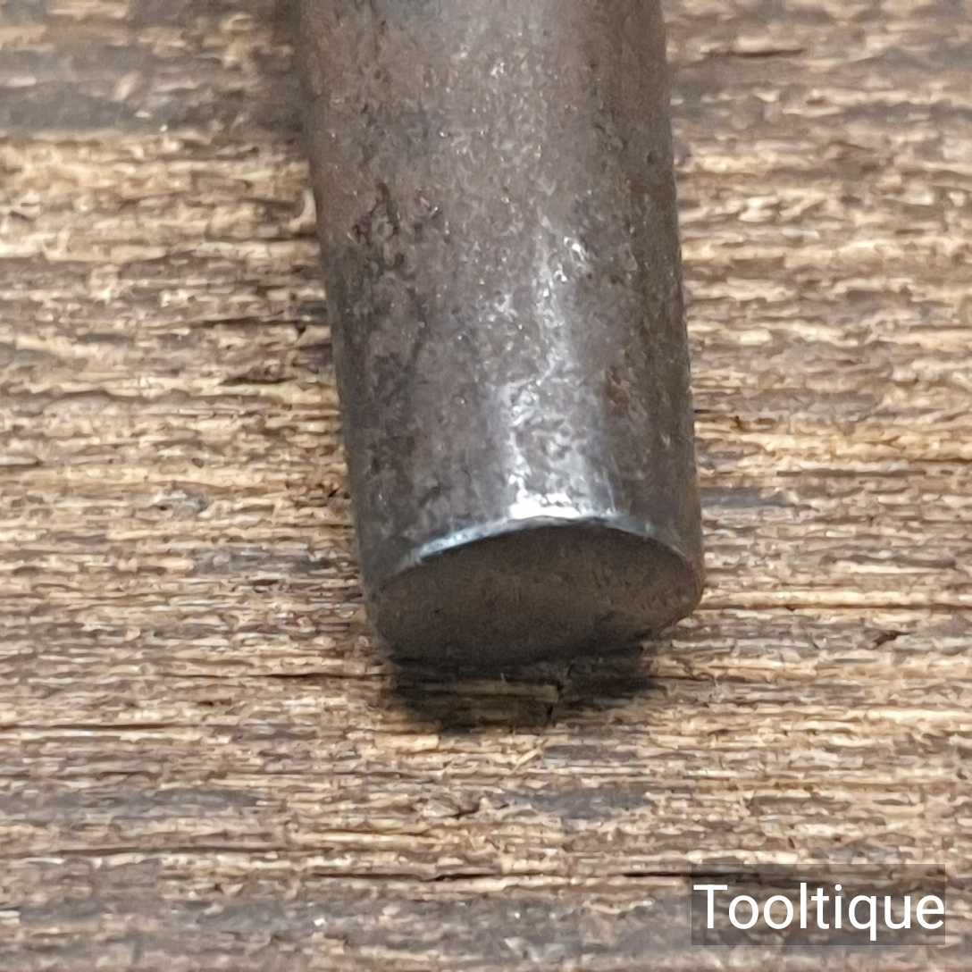 Vintage Buck Cast Steel Flat End Punch With ¹³⁄₃₂” End Good Condition