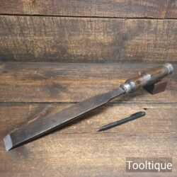 Awesome Antique Carpenter’s 1 ⁷⁄₁₆” Firmer Paring Chisel - Refurbished Sharpened