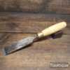 Vintage I Sorby 1 ½” Firmer Chisel Boxwood Handle - Refurbished Sharpened