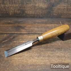 Vintage I Sorby 1 ¼” Bevel Edge Chisel Boxwood Handle - Sharpened Honed