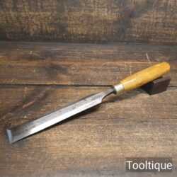 Vintage I Sorby 1 ⁷⁄₃₂” Bevel Edge Paring Chisel - Sharpened Honed