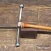 Antique Jewellers Ball Pein Planishing Hammer - Cherrywood Handle