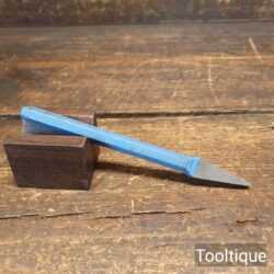 Vintage Sykes No: 310 Cast Steel 'V' Cold Chisel - Unused Condition