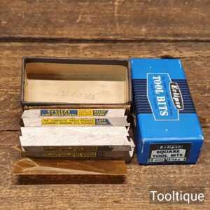 Vintage Eclipse Square Tool Bits ⁵⁄₁₆ x 3” - Sold As Singles Vintage Eclipse Square Tool Bits ⁵⁄₁₆ x 3” - Sold As Singles