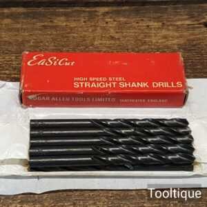 Vintage Easicut H.S.S Straight Shank Drills 15/64