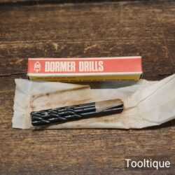 Vintage No 66 Dormer Drills High Speed Straight Shank, ⅛” Drill Bits  - Sold As Singles
