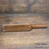 Scarce Lignum Vitae Plumbers Lead Dressing Mallet - Good Condition