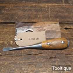 Vintage 6” Perfect Pattern Screwdriver Beechwood Handle - Fully Refurbished