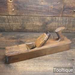 Vintage 17” Beechwood Jack Plane - Good Condition Lapped Flat