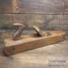 Vintage 17” Beechwood Jack Plane - Good Condition Lapped Flat