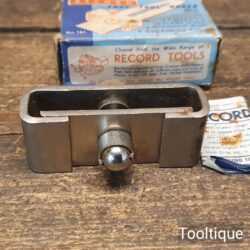 Vintage Boxed Record No: 161 Edge Tool Honer For Chisels & Plane Irons