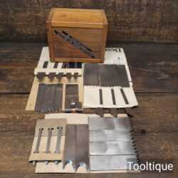 Scarce Vintage 26 No: Tungsten Steel Special Cutters for No: 405 Combination Planes
