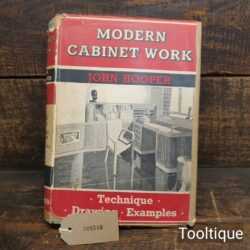 Vintage Modern Cabinet Work Book by John Hooper Technique Drawing