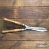Vintage Cornelius Whitehouse Steel Gardening Hedge Shears - Sharpened Ready To Use