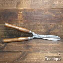 Vintage Cornelius Whitehouse Steel Gardening Hedge Shears - Sharpened Ready To Use