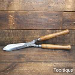 Vintage I Sorby Cast Steel Gardening Hedge Trimming Shears - Sharpened Ready To Use