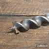 Vintage I. Sorby Scotch Barrel Eyed Timber Framing Auger Bit 1” End