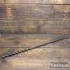 Vintage Buck & Hickman Scotch Barrel Eyed Timber Framing Auger Bit ⅞” End