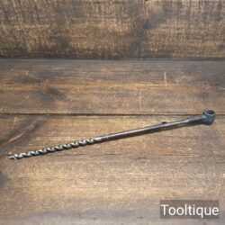 Vintage Gilpin Scotch Barrel Eyed Timber Framing Auger Bit ⅜” End