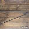 Vintage Wm Ridgeway Scotch Barrel Eyed Timber Framing Auger Bit ½” End
