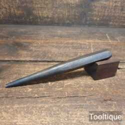 Vintage 1/4" - 3/4" Wide Cast Steel Hole Drifter - Good Condition