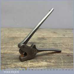 Pair Of Unusual Pliers Or Hand Punch Possibly Used for Leather work