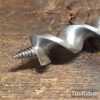 Vintage Wm Ridgeway ½” Timber Framing Auger Bit - Sharpened Ready To Use