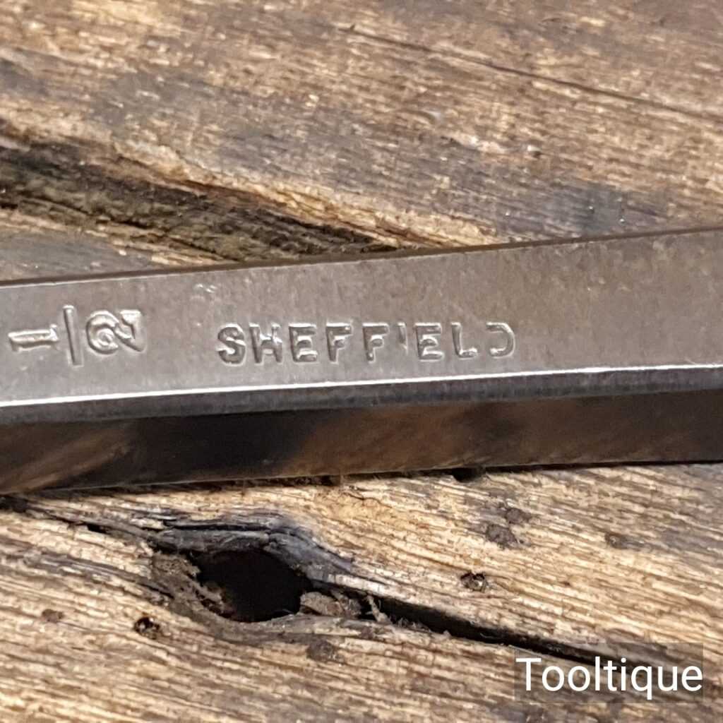 Vintage Wm Ridgeway ½” Timber Framing Auger Bit Sharpened Ready To Use Tooltique