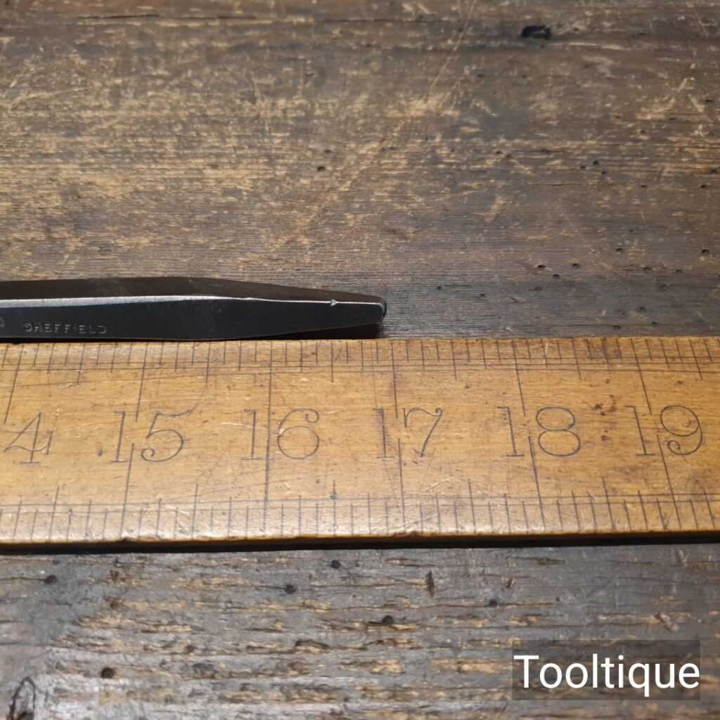 Vintage Wm Ridgeway ½” Timber Framing Auger Bit Sharpened Ready To Use Tooltique