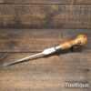 Vintage Ward & Payne 16” Long Turnscrew Driver Boxwood Handle ⁵⁄₁₆" Flat End