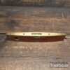 Vintage Rabone Chesterman 1625 9" Rosewood Brass Boat Spirit Level - Good Condition