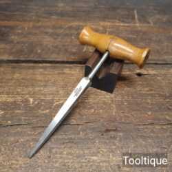 Vintage W. Marples ⅜” Boxwood Handled Square Rimer Or Reamer - Good Condition