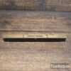 Vintage Alfred Ridge 10" Ebony Heavy Brass Spirit Level - Good Condition