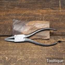 Vintage Pair Of Wilkinsons Tools Cast Steel 6″ Round Nose Pliers - Good Condition