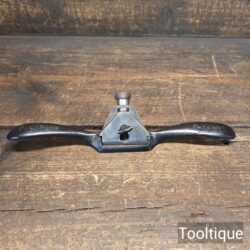 Vintage Edward Preston Flat Faced Spokeshave Original Iron - Good Condition