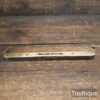 Unusual Vintage Machinists Steel & Brass 9" Spirit Level - Good Condition