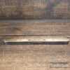 Unusual Vintage Machinists Steel & Brass 9" Spirit Level - Good Condition