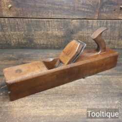 Vintage S. Tyzack Carpenter’s 17” Beechwood Jack Plane - Ready To Use