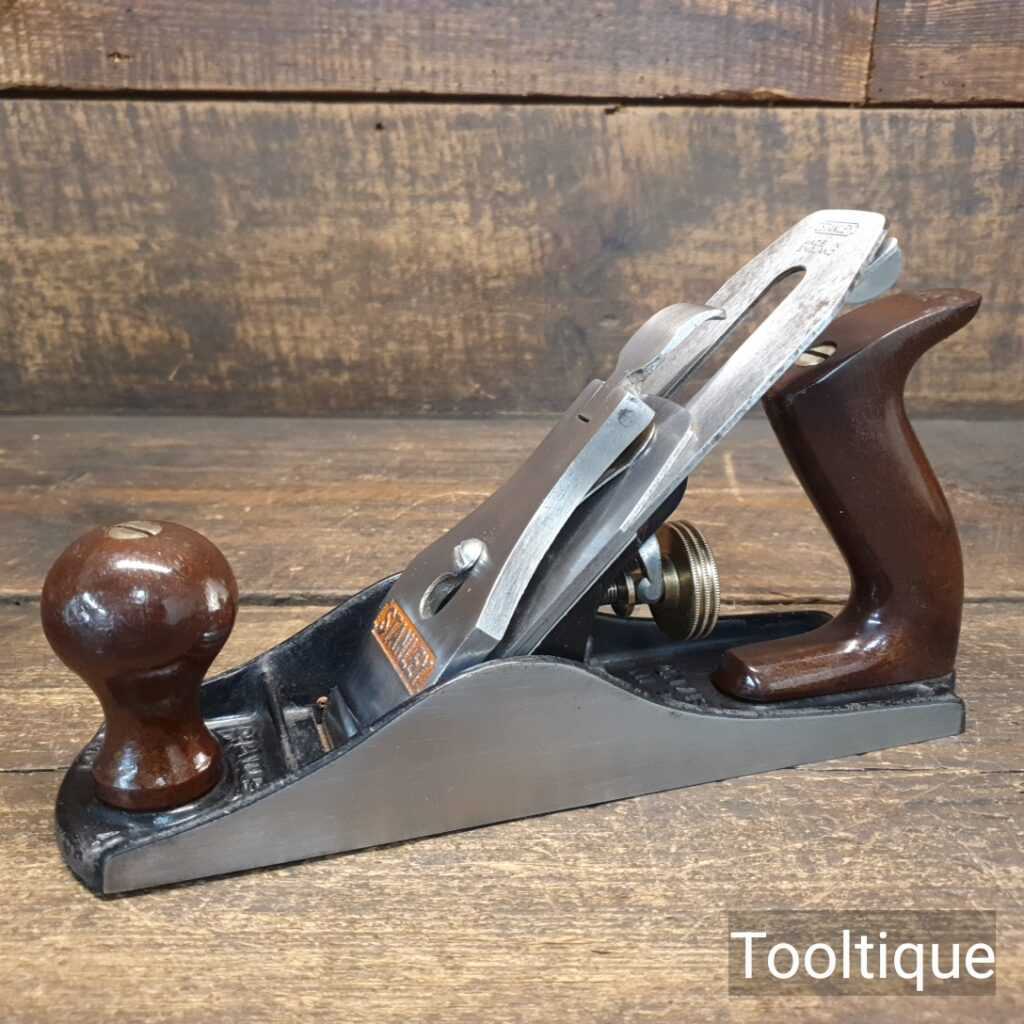 Vintage Stanley G12 004 England No 4 Smoothing Plane Fully vintage-stanley-g12-004-england-no-4-smoothing-plane-fully