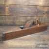 Vintage Griffiths Carpenter’s 22” Beechwood Trying Plane - Lapped Flat
