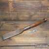Antique 3” Wide Greaves & Sons Carpenters Timber Framing Slick Chisel