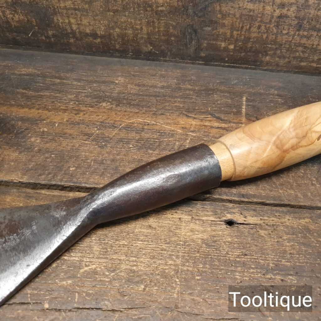 Jpm Chisel Superb Antique J. M. Sheffield Wide Carpenters Timber Framing Slick ...