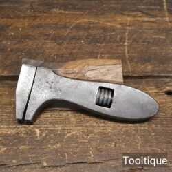 Vintage Steel 6” Adjustable Automotive Spanner Wrench - Good Condition