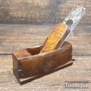 Vintage 5 ½” Hollowing Beechwood Spar Plane - Ready To Use